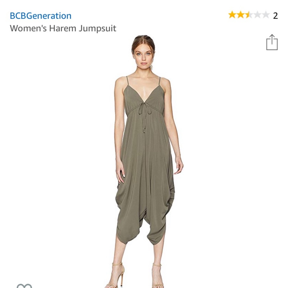 BCBG Harem Jumpsuit